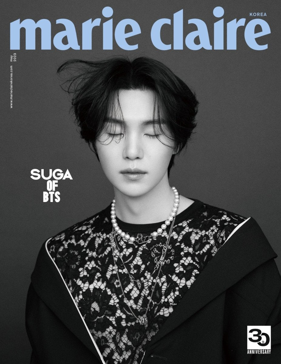 BTS SUGA - Marie Claire Korea Magazine May 2023 - K-STAR