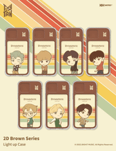 BTS TinyTAN Official Dynamite 2D Light up Case (iPhone and Galaxy) - K-STAR