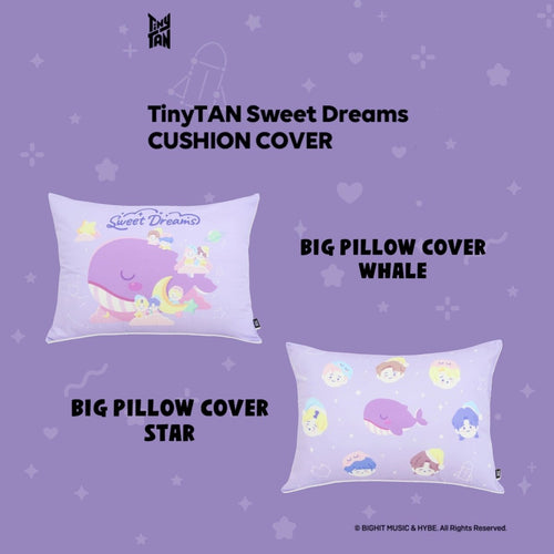 BTS TinyTAN Official Sweet Dreams BIG Cushion Cover - K-STAR