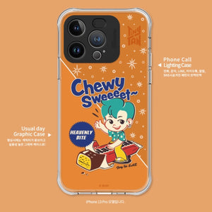 BTS TinyTAN Official TinyMART Light up Phone Case (iPhone and Galaxy) - K-STAR