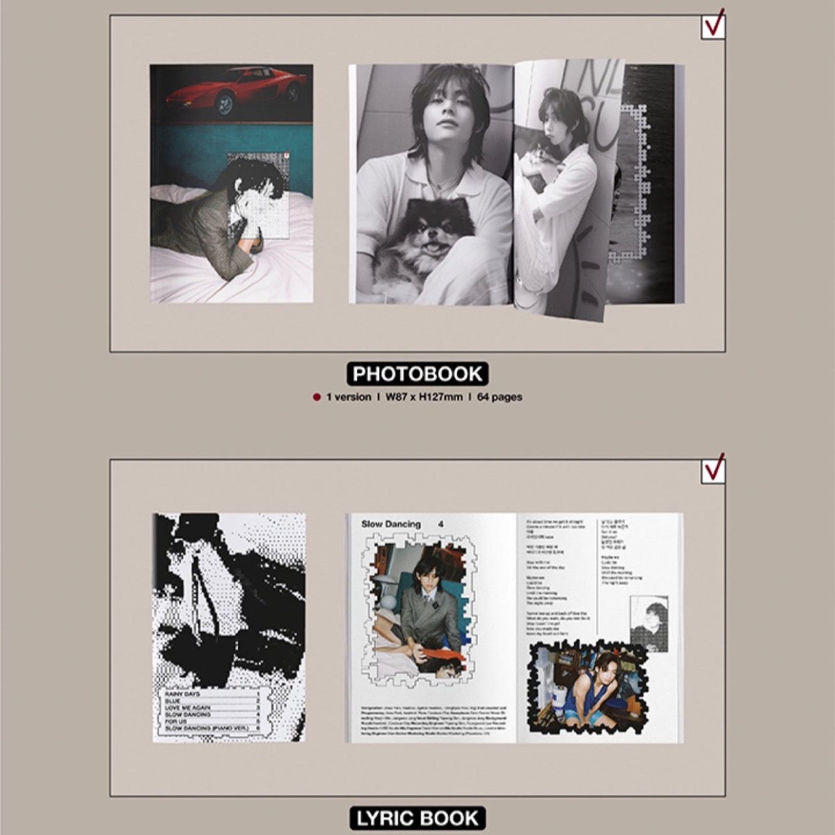 BTS V - LAYOVER 1st Solo Album Weverse Album Ver – K-STAR