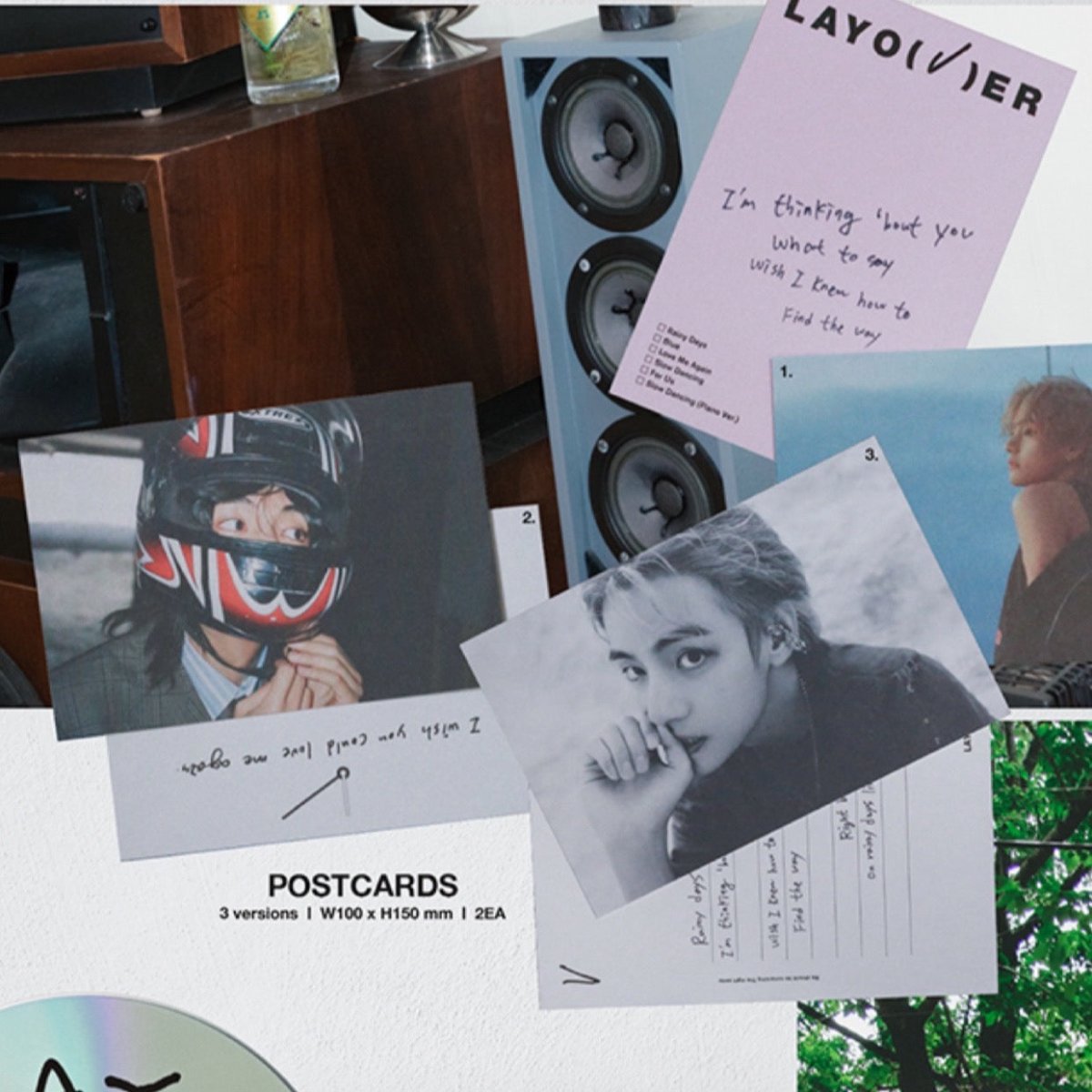 BTS V - LAYOVER 1st Solo Album + Weverse POB + You Can Choose Ver. - K-STAR