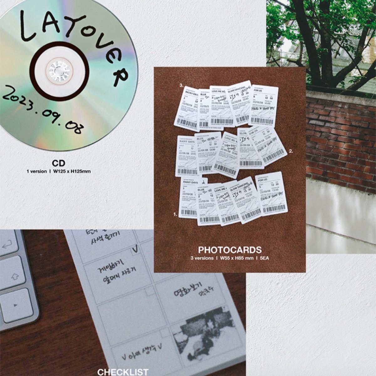 BTS V - LAYOVER 1st Solo Album + Weverse POB + You Can Choose Ver. - K-STAR