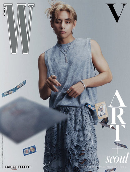 BTS V - W Korea Magazine September 2023 Issue - K-STAR
