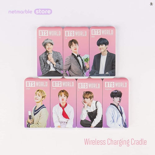 [BTS WORLD] Official Wireless Charging Cradle - K-STAR