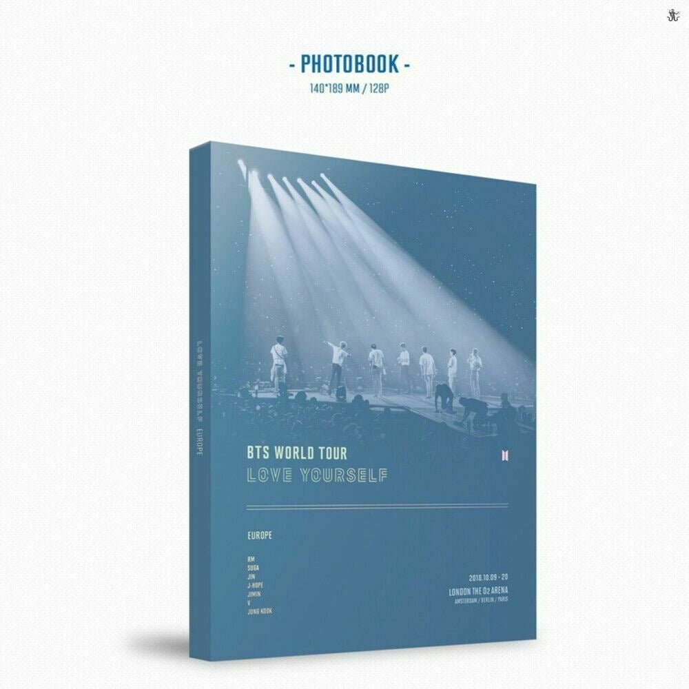 BTS World Tour LOVE YOURSELF in EUROPE DVD (Free Shipping) - K-STAR