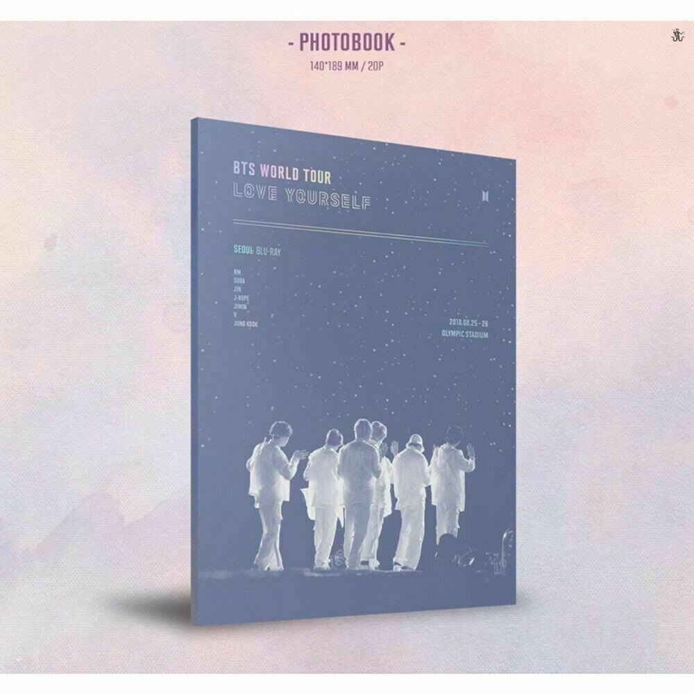 BTS World Tour LOVE YOURSELF in Seoul DVD/Blu-Ray (Free Shipping 