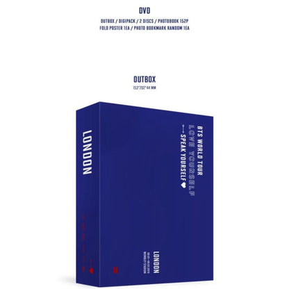 BTS World Tour LOVE YOURSELF: SPEAK YOURSELF in LONDON DVD (Free Shipping) - K-STAR