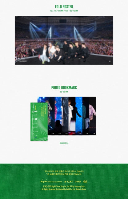 BTS World Tour SPEAK YOURSELF in SAO PAULO DVD (Free Shipping) - K-STAR