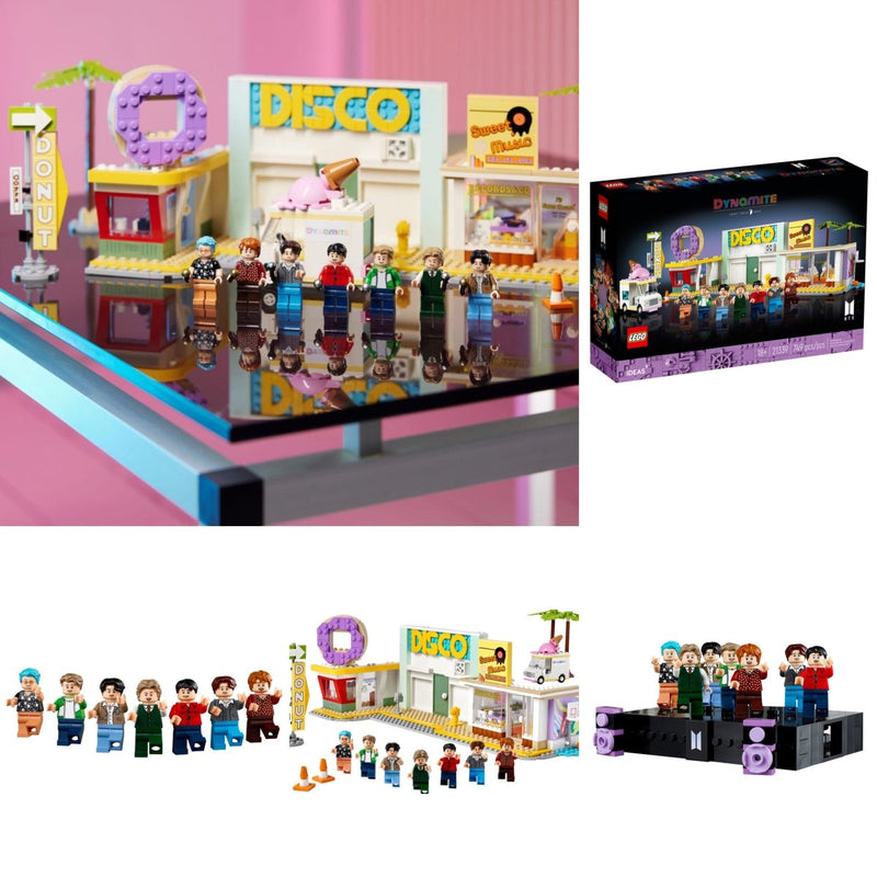 BTS x LEGO Official Collaboration Dynamite 749pcs Limited Edition