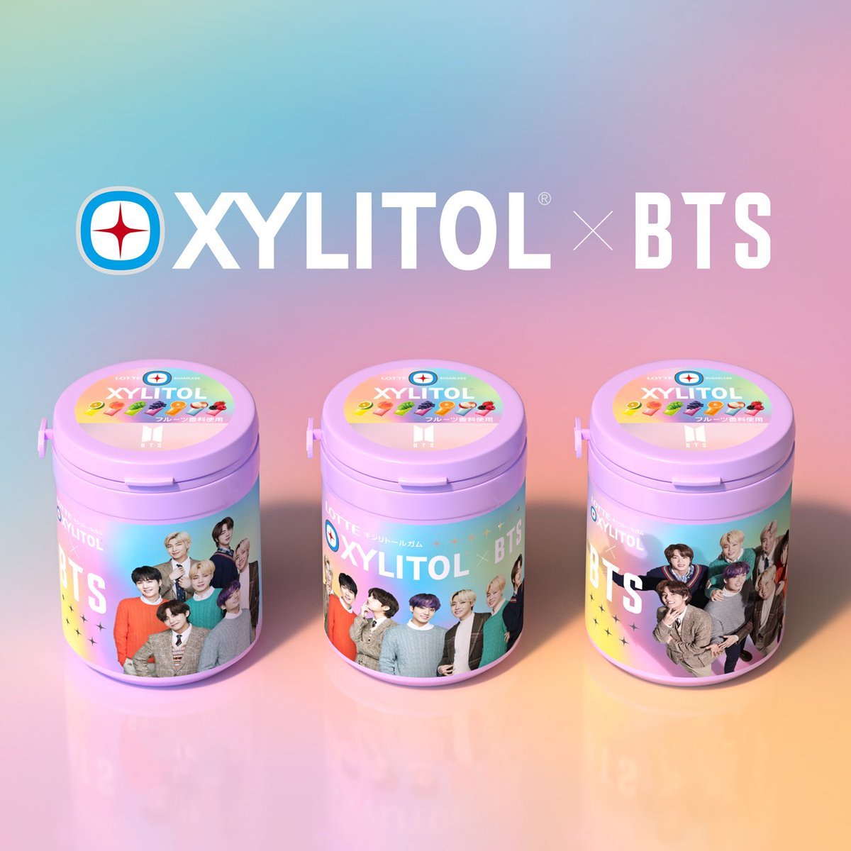 BTS x XYLITOL Collaboration Official Special Edition (Chewing Gum) - K-STAR