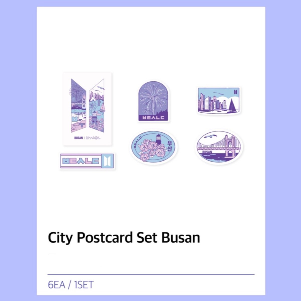 BTS - Yet to Come in BUSAN Official MD - K-STAR