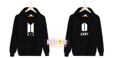 BTS New Logo Hoodie + Member Name