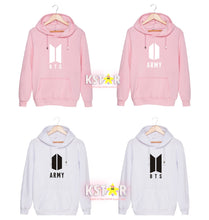 BTS New Logo Hoodie + Member Name