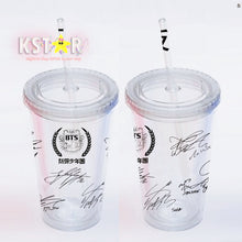 BTS Signed Coffee/Tea Tumbler