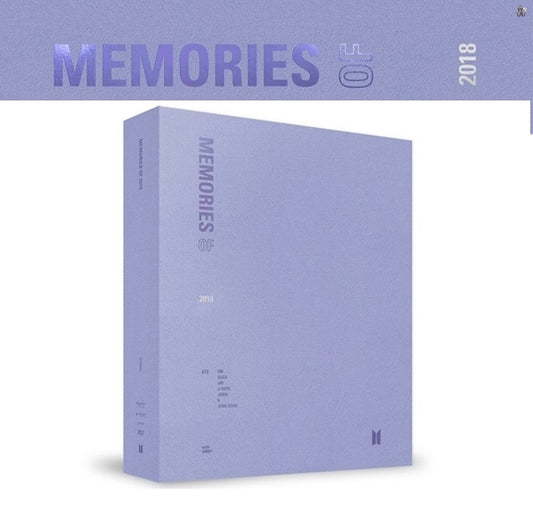 BTS MEMORIES OF 2018 DVD (Free Shipping)