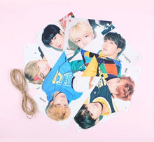 BTS Flags w/ Hemp Rope