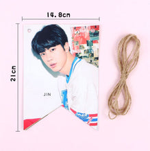 BTS Flags w/ Hemp Rope