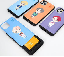 [BIG HIT] OFFICIAL CHARACTER BASIC STANDING VOLUME BUMPER SLIDE Case (iPhone and Samsung)