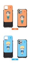 [BIG HIT] OFFICIAL CHARACTER BASIC STANDING VOLUME BUMPER SLIDE Case (iPhone and Samsung)