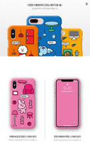 [LINE X BT21] Soft Jelly Case Roomies Series for iPhone, LG and Samsung (Free Shipping)