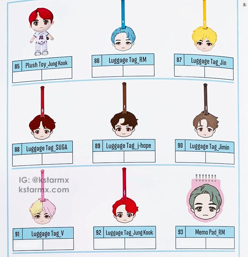 [BIG HIT] OFFICIAL HOUSE OF BTS SEOUL MD – SEOUL + CHARACTER