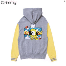 [LINE x BTS] BT21 Zip Up Hoodie (Free Shipping)