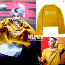 Chanyeol's Style Yellow Sweatshirt