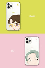 [BIG HIT] OFFICIAL CHARACTER MOTION FACE CLEAR SOFT Case (iPhone and Samsung)