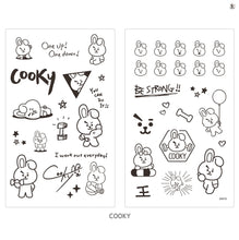 [LINE X BT21] Tattoo Sticker 2ea