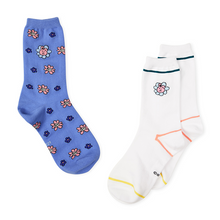 [LINE X BT21] Socks (2 Pairs) Flower Version