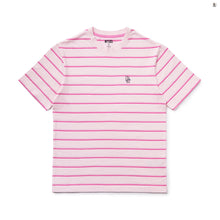 [LINE X BT21] Striped Short Sleeve T-Shirt