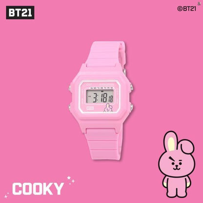 [OST X BT21] Jelly Digital Watch