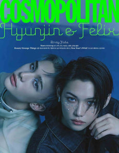 Cosmopolitan Korea - STRAY KIDS HYUNJIN & FELIX 2023 January Coverman - K-STAR
