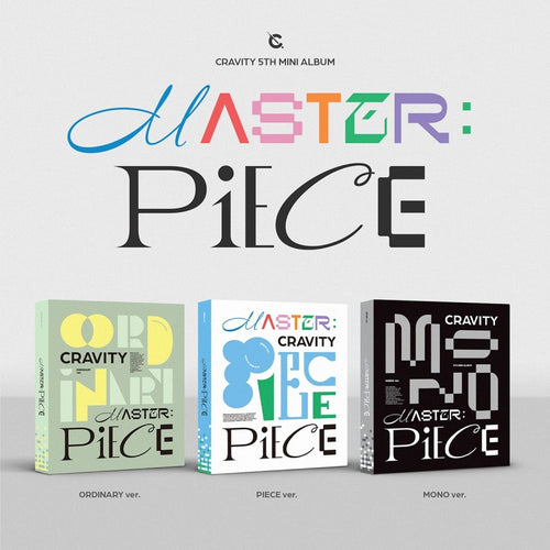 CRAVITY - MASTER : PIECE (You Can Choose Version) - K-STAR