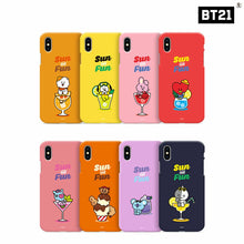 [LINE X BT21] Soft Jelly Case Sun and Fun Series