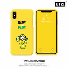 [LINE X BT21] Soft Jelly Case Sun and Fun Series