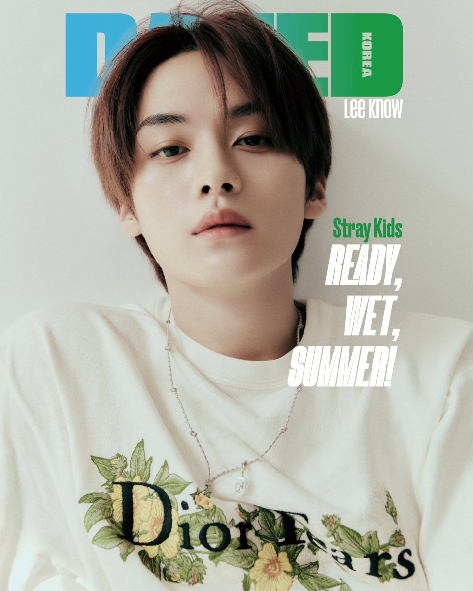 DAZED Korea - Stray Kids I.N Seungmin Lee Know 2023 July Cover - K-STAR
