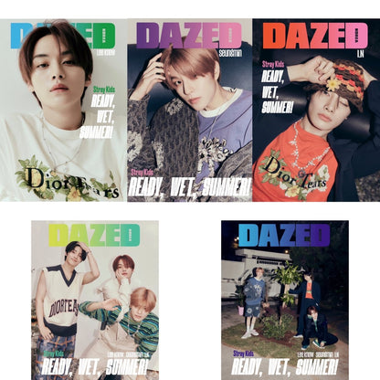 DAZED Korea - Stray Kids I.N Seungmin Lee Know 2023 July Cover - K-STAR