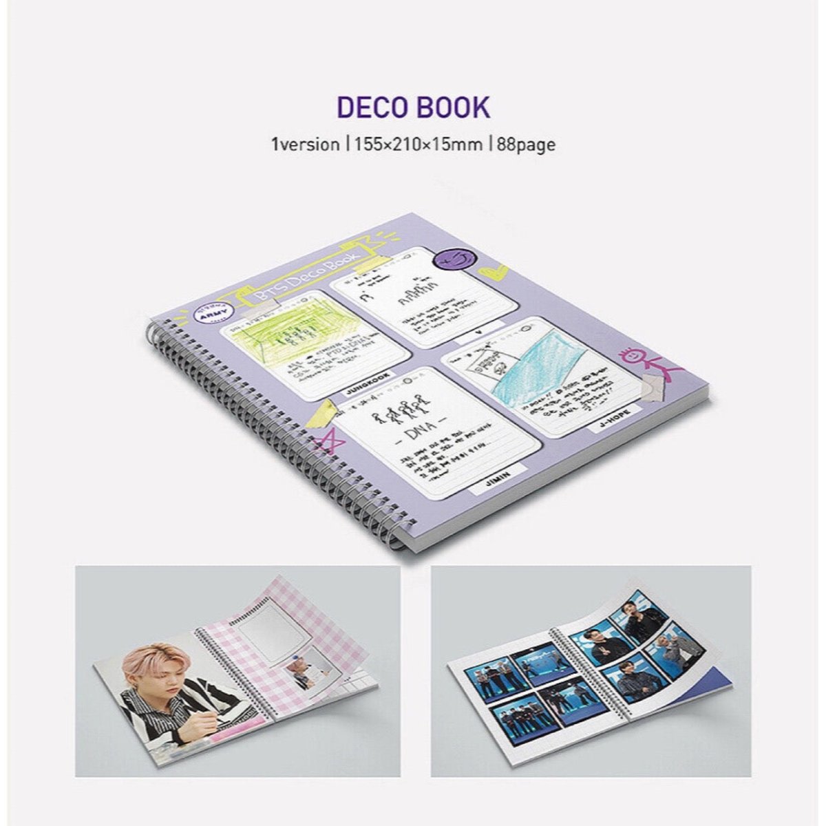 DICON D’FESTA BTS : Dispatch 10th Anniversary Special Photobook Lenticular Cover + Deco Book (You Can Choose Member) - K-STAR
