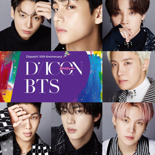 DICON D’FESTA BTS : Dispatch 10th Anniversary Special Photobook Lenticular Cover + Deco Book (You Can Choose Member) - K-STAR