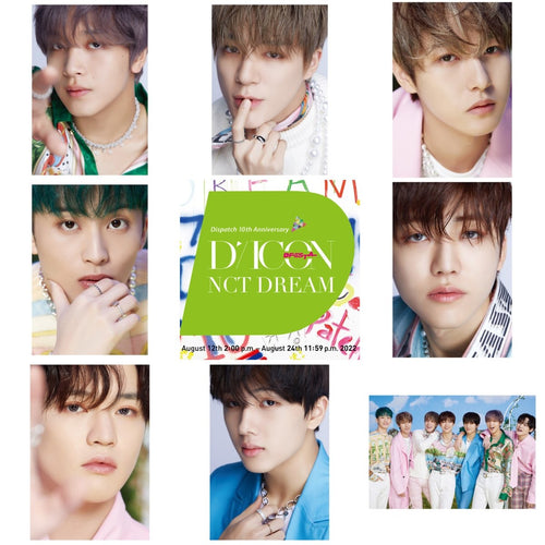 DICON D’FESTA NCT DREAM : Dispatch 10th Anniversary Special Photobook Lenticular Cover + Deco Book (You Can Choose Member) - K-STAR