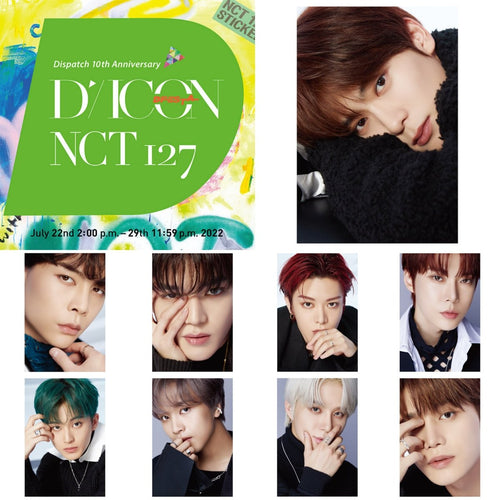 DICON D’FESTA NCT127 : Dispatch 10th Anniversary Special Photobook Lenticular Cover + Deco Book (You Can Choose Member) - K-STAR