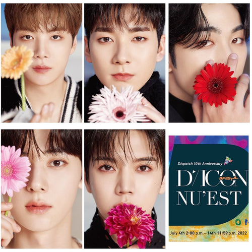DICON D’FESTA NU’EST : Dispatch 10th Anniversary Special Photobook Lenticular Cover + Deco Book (You Can Choose Member) - K-STAR