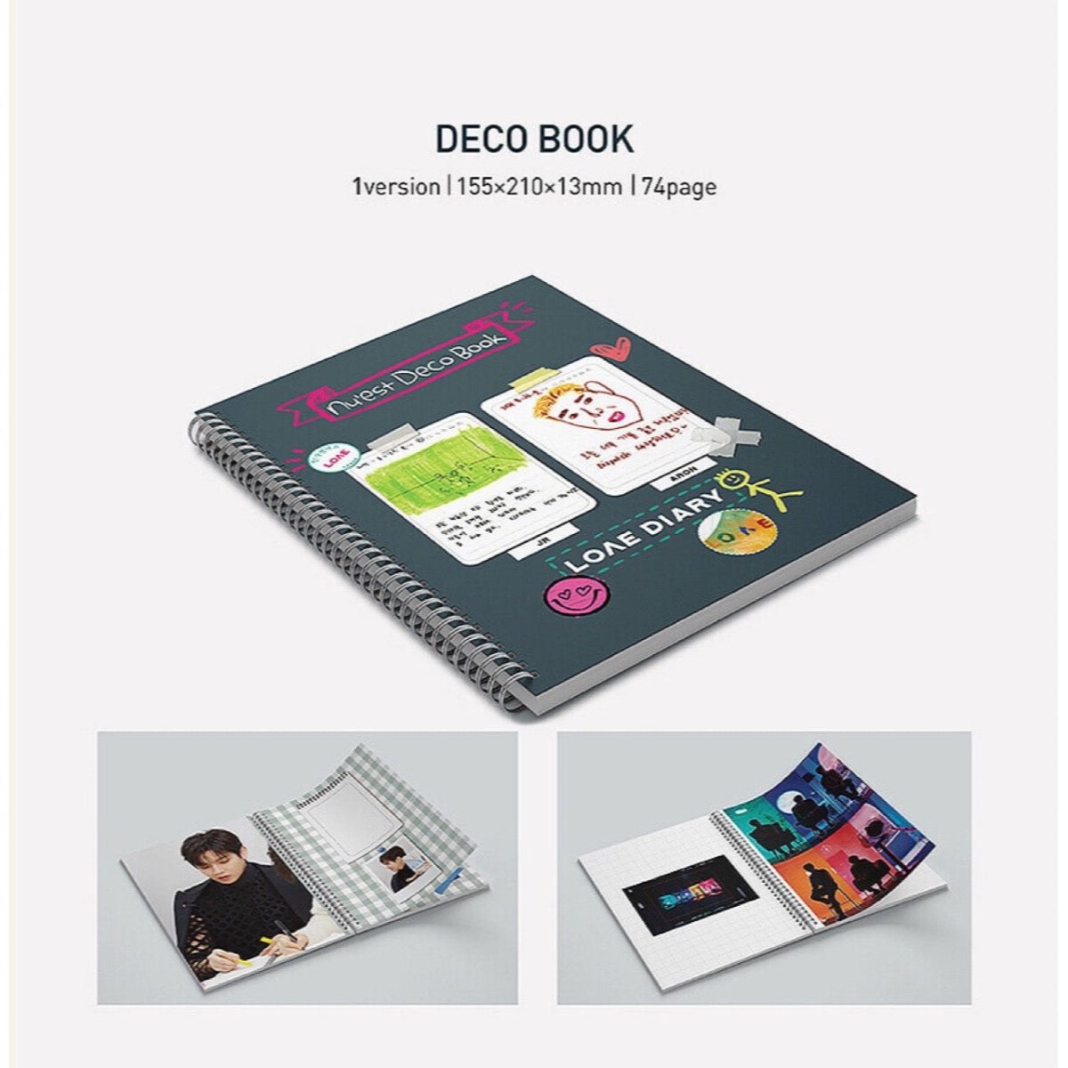 DICON D’FESTA NU’EST : Dispatch 10th Anniversary Special Photobook Lenticular Cover + Deco Book (You Can Choose Member) - K-STAR