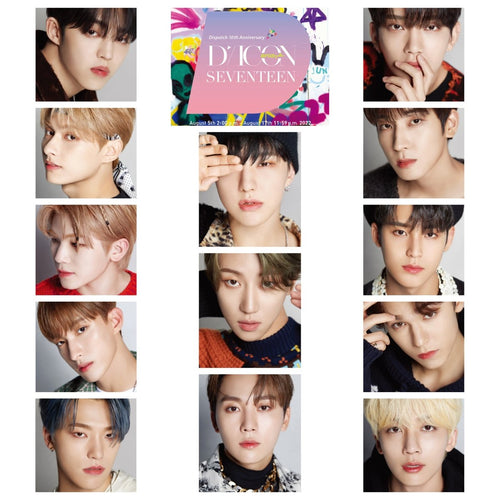 DICON D’FESTA SEVENTEEN - Dispatch 10th Anniversary Special Photobook Lenticular Cover + Deco Book (You Can Choose Member) - K-STAR