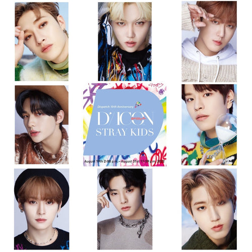 DICON D’FESTA STRAY KIDS : Dispatch 10th Anniversary Special Photobook Lenticular Cover + Deco Book (You Can Choose Member) - K-STAR