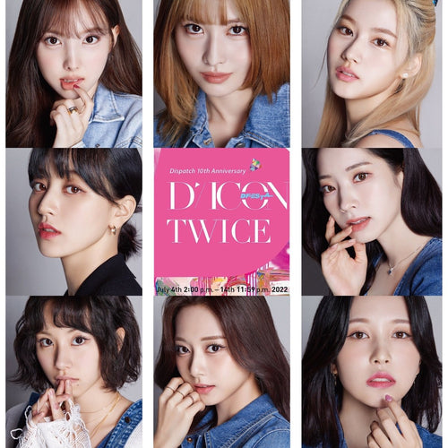 DICON D’FESTA TWICE : Dispatch 10th Anniversary Special Photobook Lenticular Cover + Deco Book (You Can Choose Member) - K-STAR