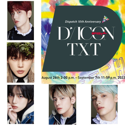 DICON D’FESTA TXT : Dispatch 10th Anniversary Special Photobook Lenticular Cover + Deco Book (You Can Choose Member) - K-STAR
