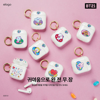 [ELAGO] BT21 Baby Jelly Candy AirPods - K-STAR